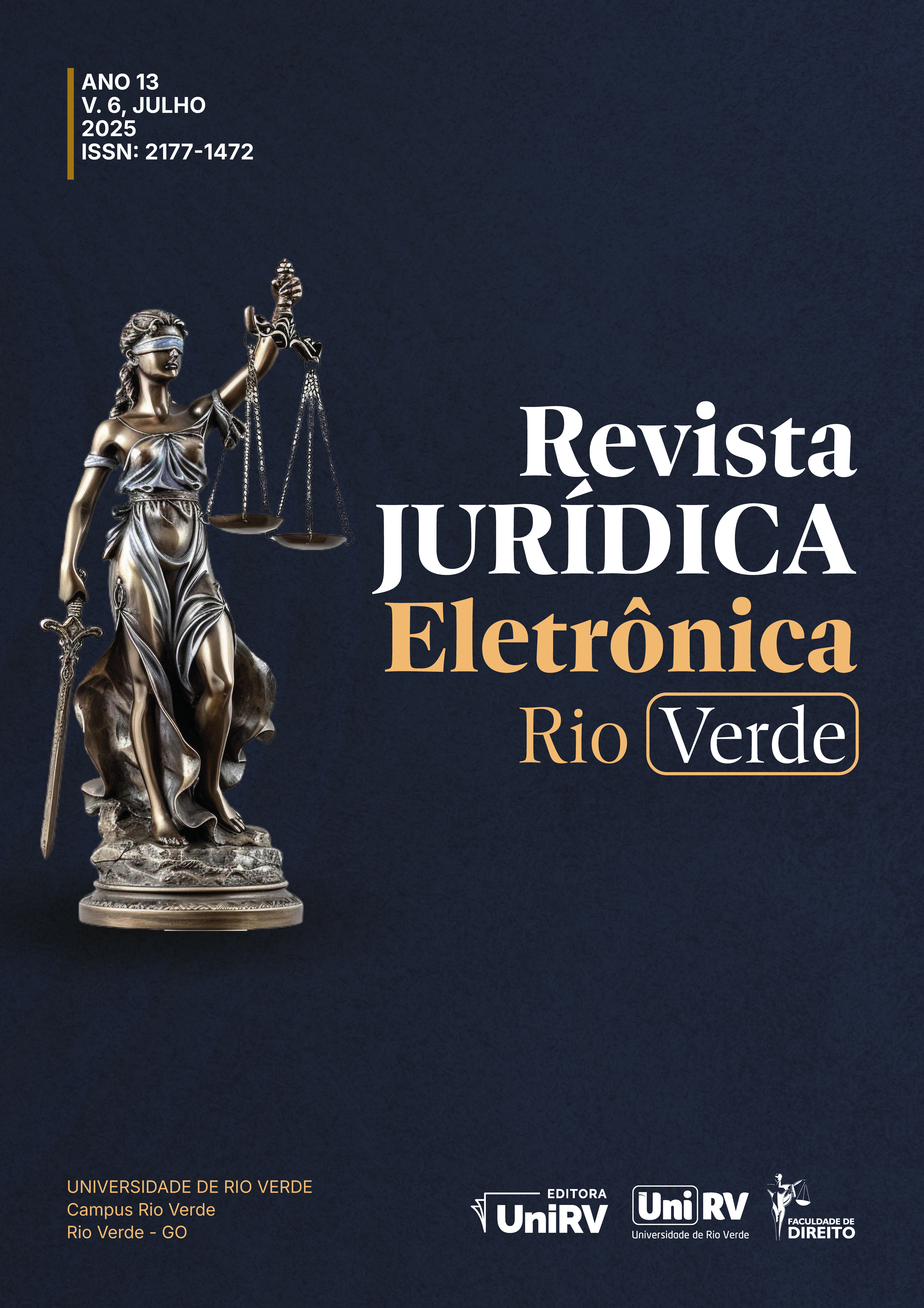 					Visualizar v. 6 n. 1 (2025): Revista Jurídica Eletrônica (Rio Verde)
				